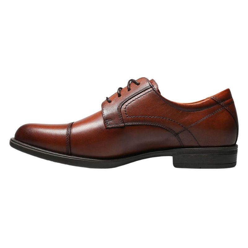 Premium Men's Midtown Cap Toe Oxford Dress Shoes - Classic Business Formal & Wedding Attire - Comfortable Leather Office Shoes for Professional Style