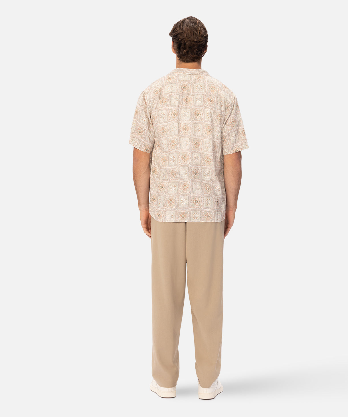 Marleko Linen Short Sleeve Shirt for Women - Berry Color Combo | Casual Summer Blouse for Beach, Office & Everyday Wear