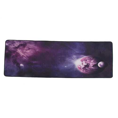 900x300x4mm Universe Moon Large Mouse Pad - Non-Slip Gaming Mouse Pad & Desk Mat for PC, Laptop, Office and Home Workspace
