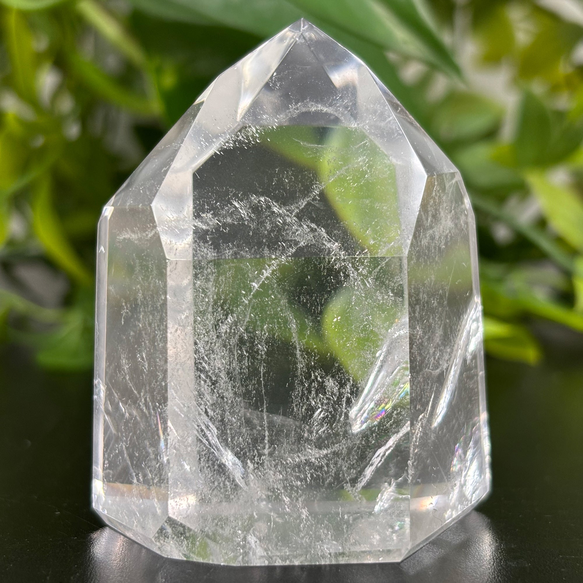 Premium Clear Quartz Crystal Tower – High Quality Healing Stone for Energy Amplification, Meditation & Spiritual Growth | Natural Gemstone Obelisk for Home, Office Decor & Feng Shui | Collector's Gift for Reiki Practitioners & Crystal Enthusiasts