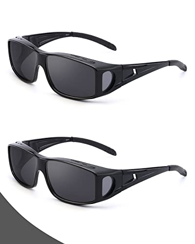 A01(2 Pack)black Frame/Grey Lens+black Frame/Grey Lens