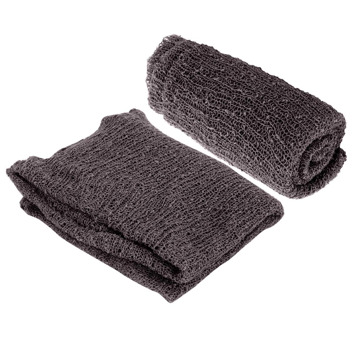 2PCS Newborn Baby Photo Props Fluffy Blanket + Ripple Wrap Set - Soft Photography Wraps for Newborn Boys & Girls - Perfect for Baby Shower, Birthday & Professional Photo Shoots