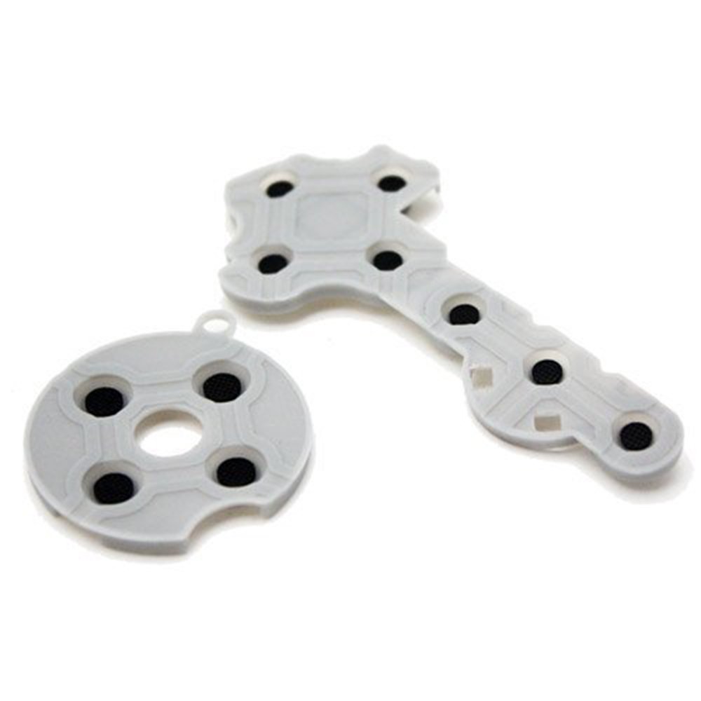 5-Pack Conductive Silicone Rubber Pads for Xbox 360 Controller Button Repair - Replacement Parts for Gaming Console Maintenance & DIY Fixes