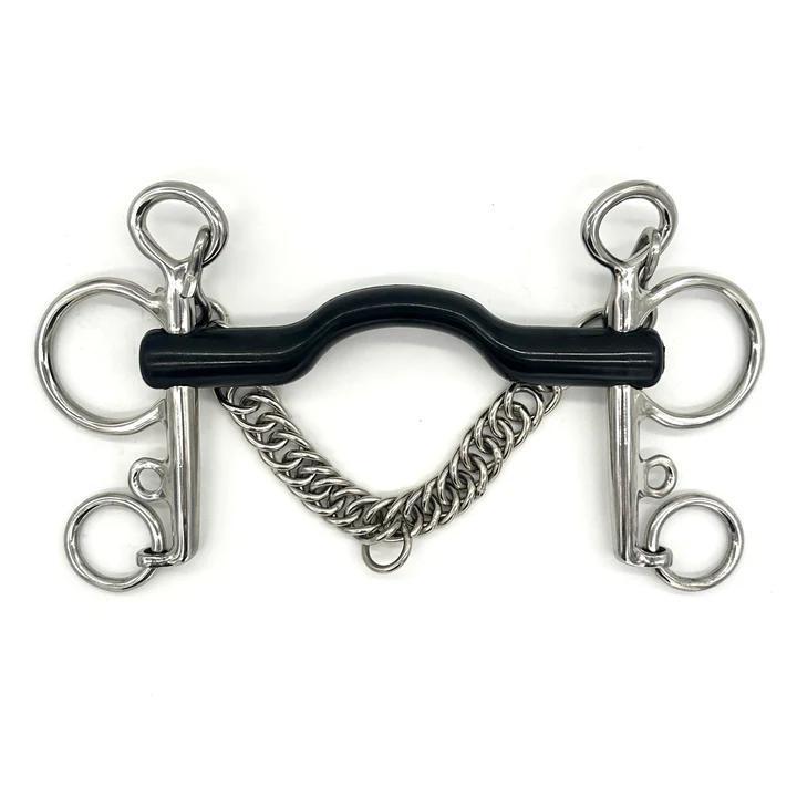 Premium AJR Comfort Port Pelham Bit – Durable Horse Bit for English Riding, Training & Show Jumping | Perfect for Equestrian Sports & Dressage