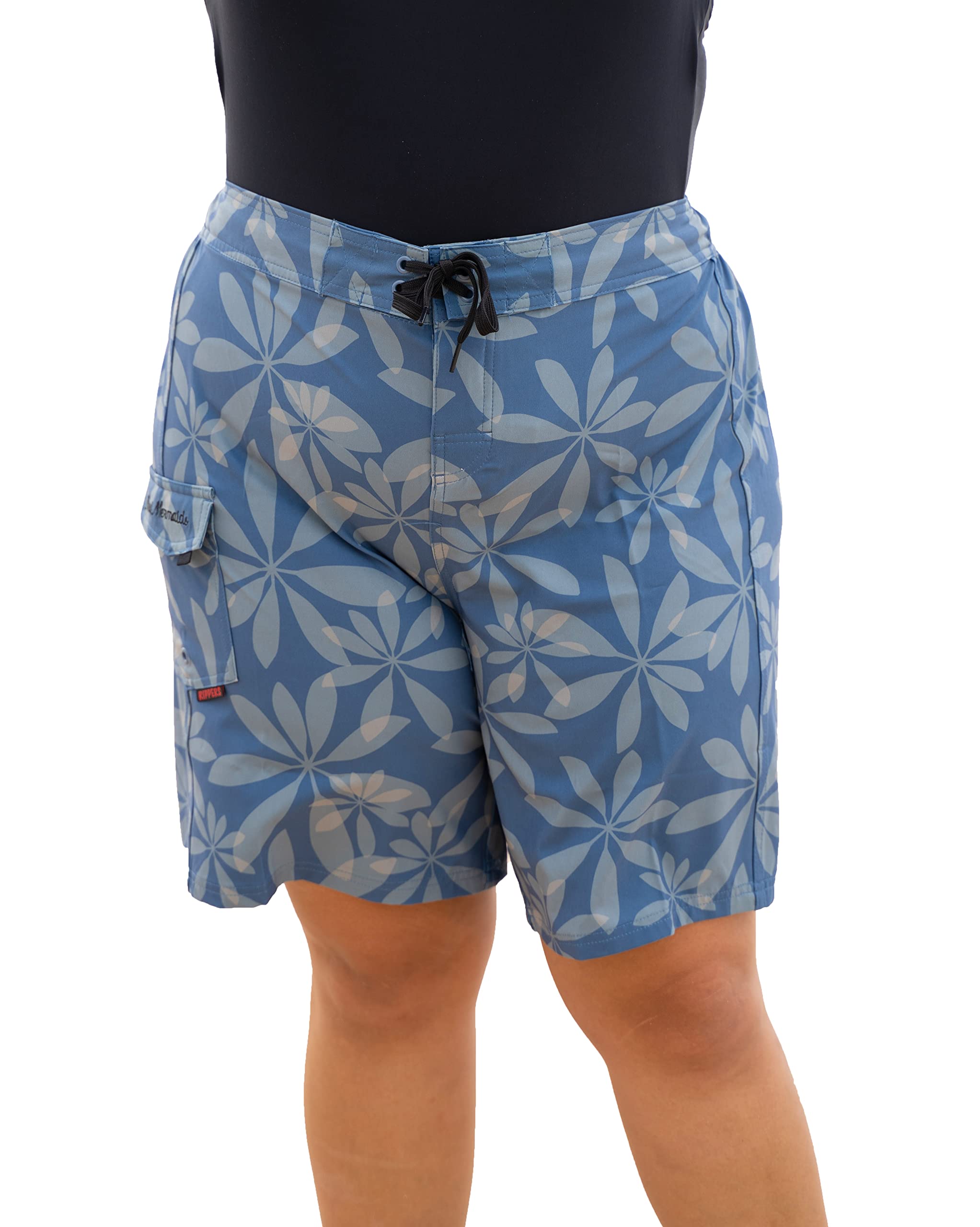 Women's Plus Size Swim Shorts - Maui Board Shorts for Swimming, Beach & Water Sports | Comfortable & Stylish Bathing Suit for Women