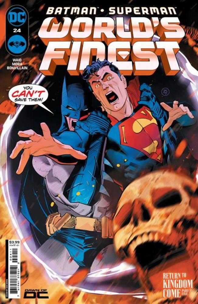 Batman Superman Worlds Finest #24 Comic Book - Cover A by Dan Mora - DC Superhero Graphic Novel - Perfect for Collectors & Comic Book Fans