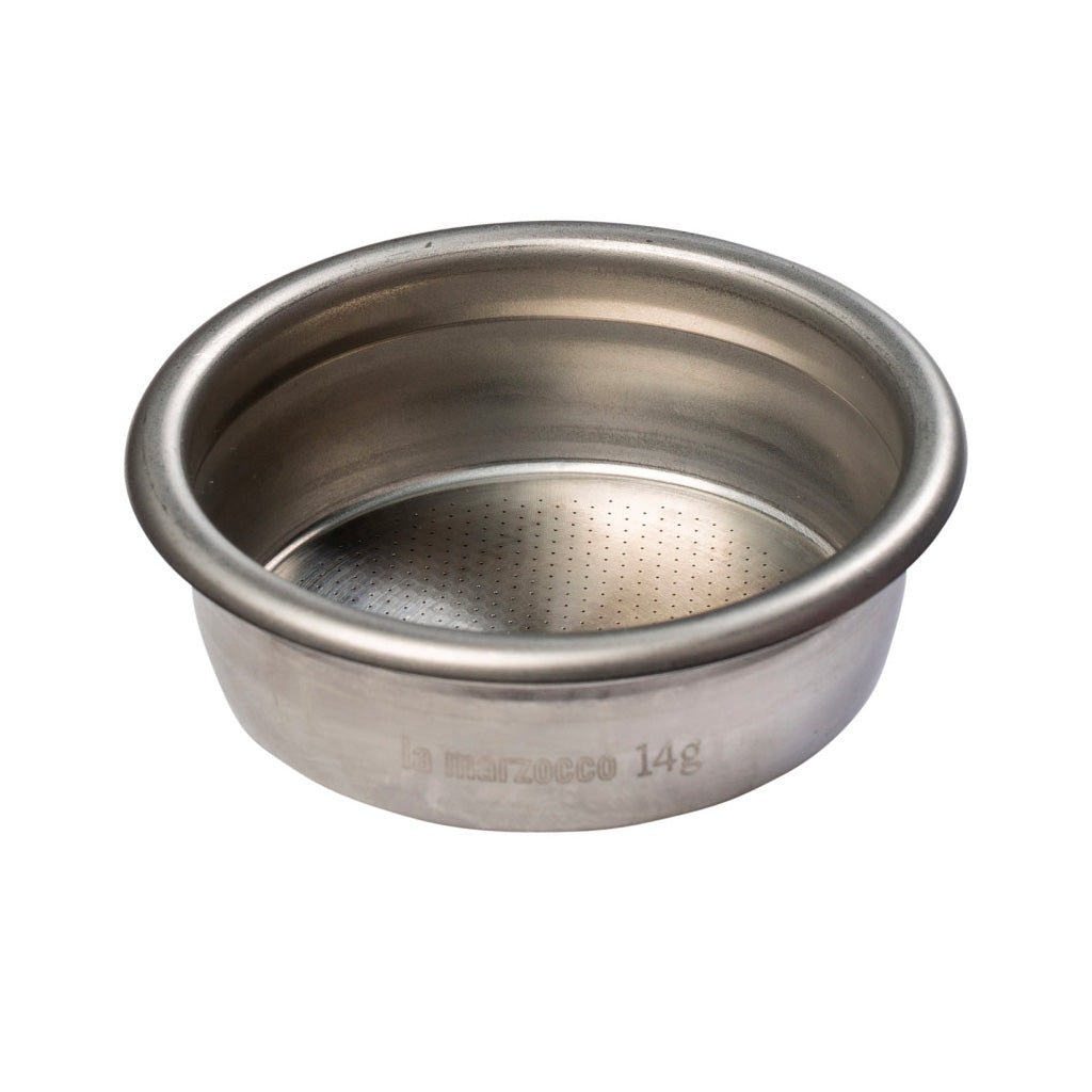 Genuine La Marzocco 14g Espresso Filter Basket - Professional Grade Portafilter Accessory for Home Baristas & Coffee Shops