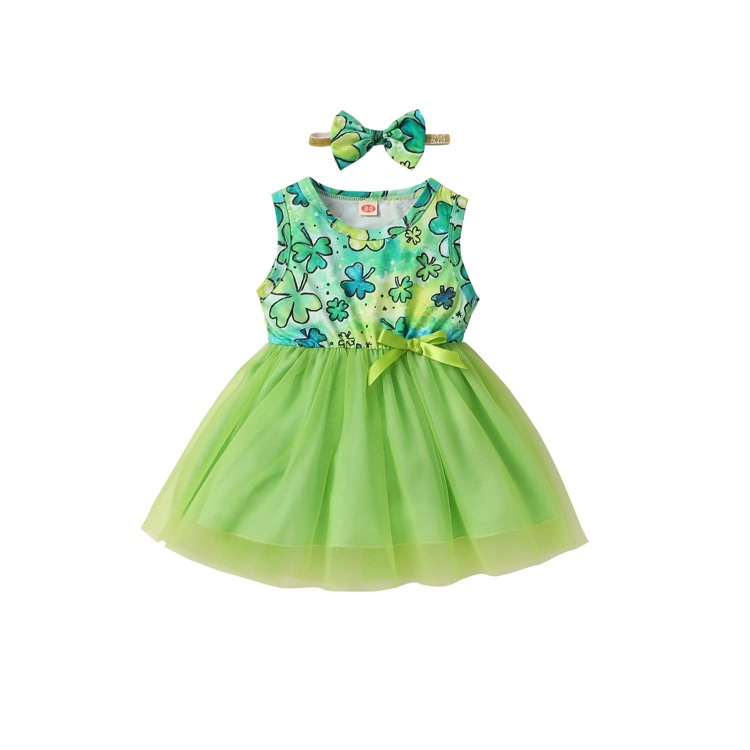 Toddler Baby Girl Sleeveless Floral Tulle Patchwork Tutu Dress - Casual Summer & Birthday Party Outfit for Special Occasions, Photo Shoots & Playdates