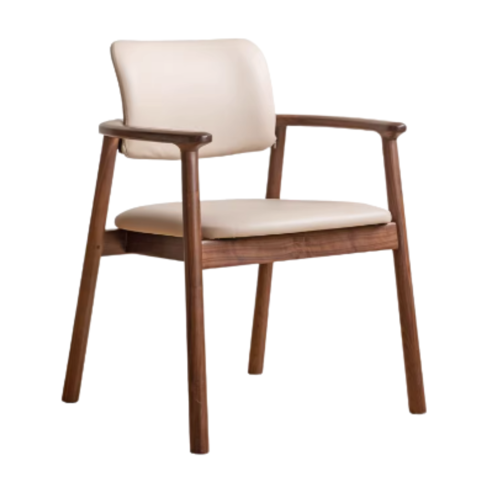 2 pcs 25.4x22.8x31.5 inch / 64.5x58x80сm / milk tea color / organic leather Armchair