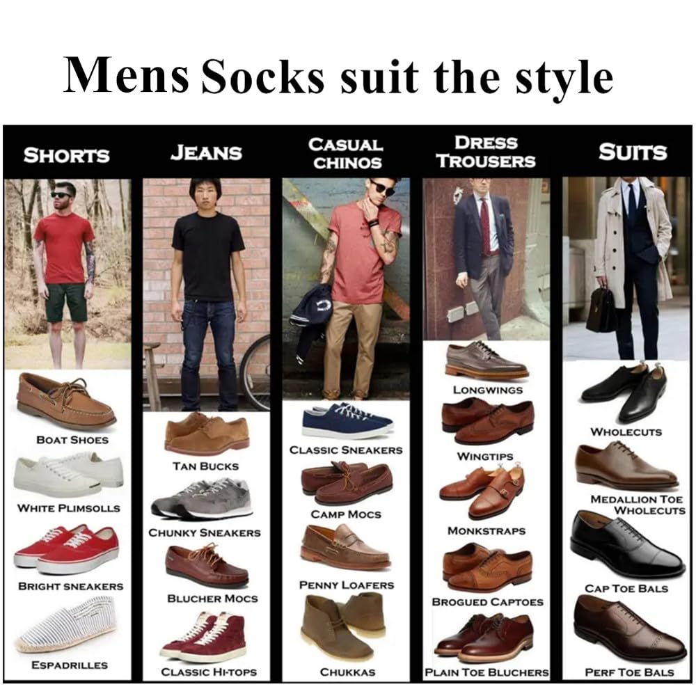 Premium Cotton Crew Socks for Men - Comfortable Wedding & Groomsmen Gifts (Sizes 9-13) - Ideal for Christmas, Formal Events & Everyday Wear - 100% Breathable Dress Socks for Office, Parties & Special Occasions