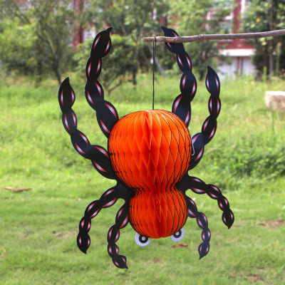 Spooky Halloween Spider Pendant Necklace - Gothic Jewelry for Women & Men - Perfect for Costume Parties, Trick or Treat, and Horror Themed Events