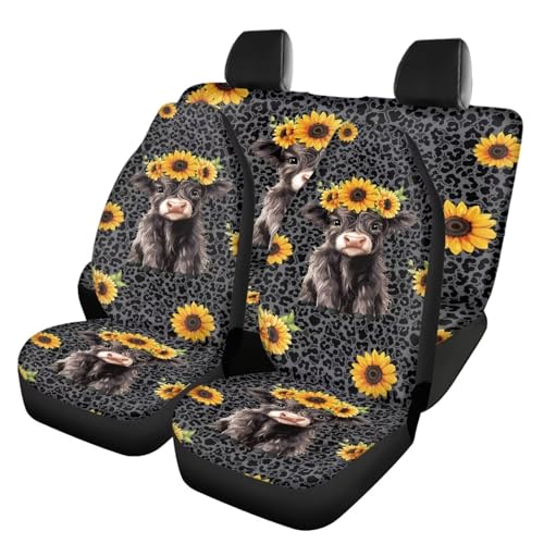 Cow Sunflower