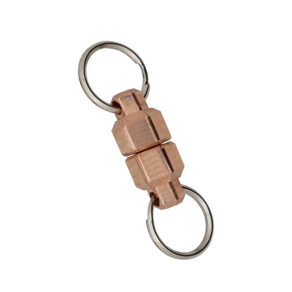 KeyBar Copper MagNut - Premium EDC Key Organizer with Magnetic Locking System | Perfect for Everyday Carry, Outdoor Adventures & Travel Accessories