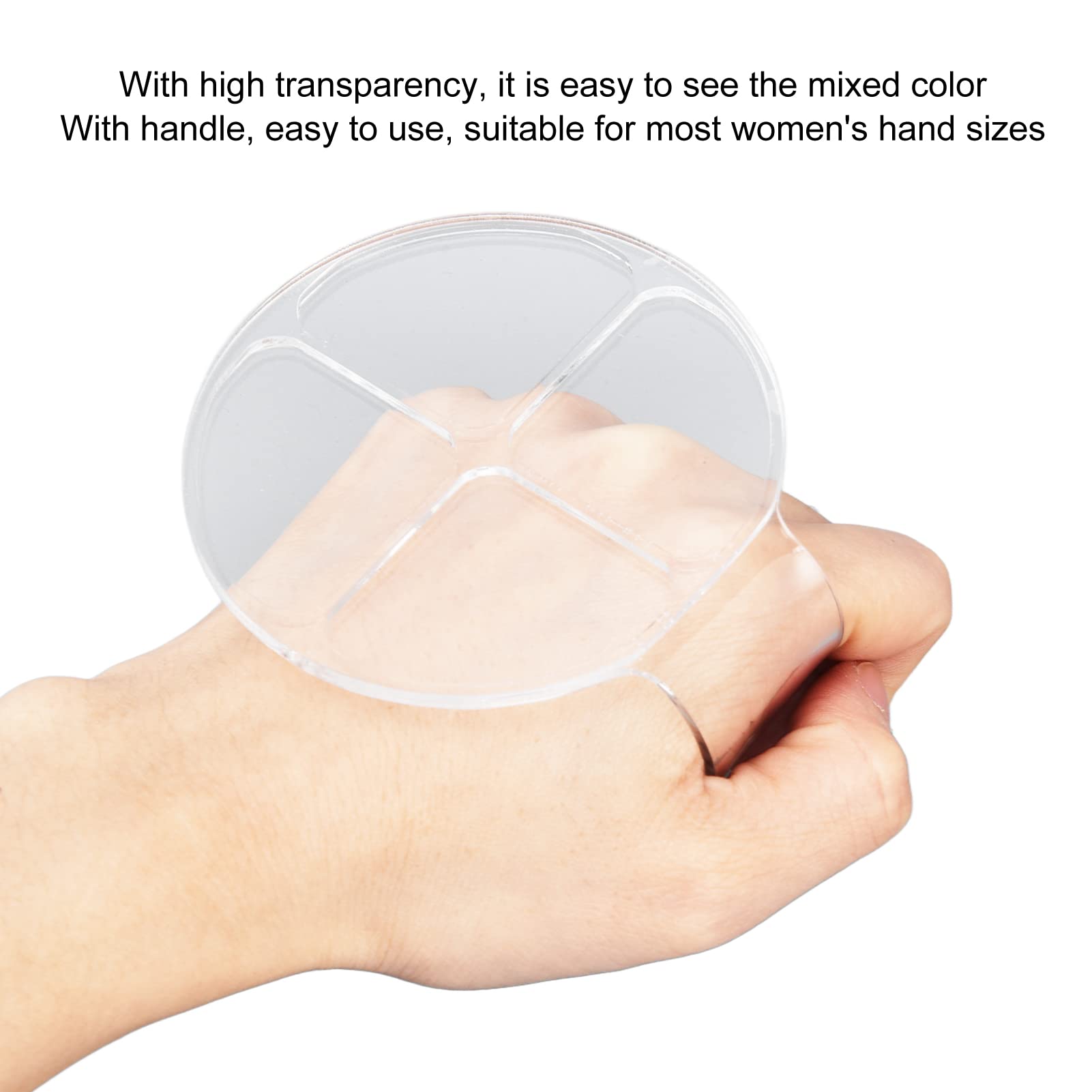 Professional Nail Art Tray - High Transparency Nail Polish Organizer for Easy Lip Gloss & Nail Design | Perfect for Home Salons & DIY Manicures