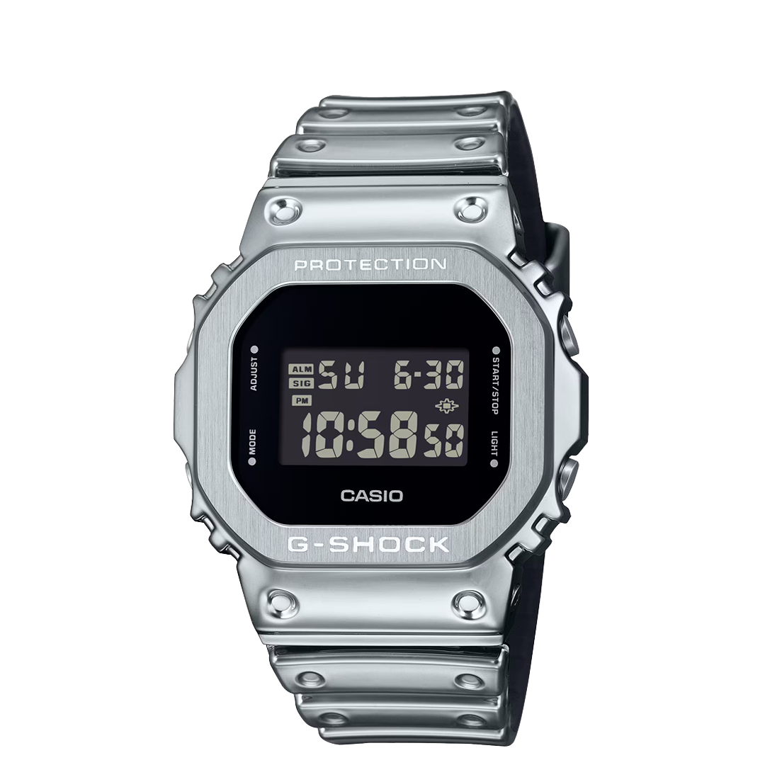 G-Steel GM-5600YM-8CR Digital Sport Watch with Shock Resistant & Solar Power - Perfect for Outdoor Activities, Running, and Hiking