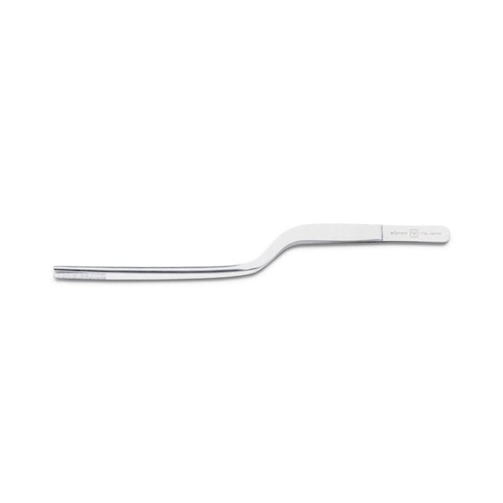 WUSTHOF Offset Gourmet Tweezers 8-Inch - Premium Stainless Steel Kitchen Tweezers for Fine Dining, Plating, Garnishing & Precision Cooking - Perfect for Chefs & Home Cooks