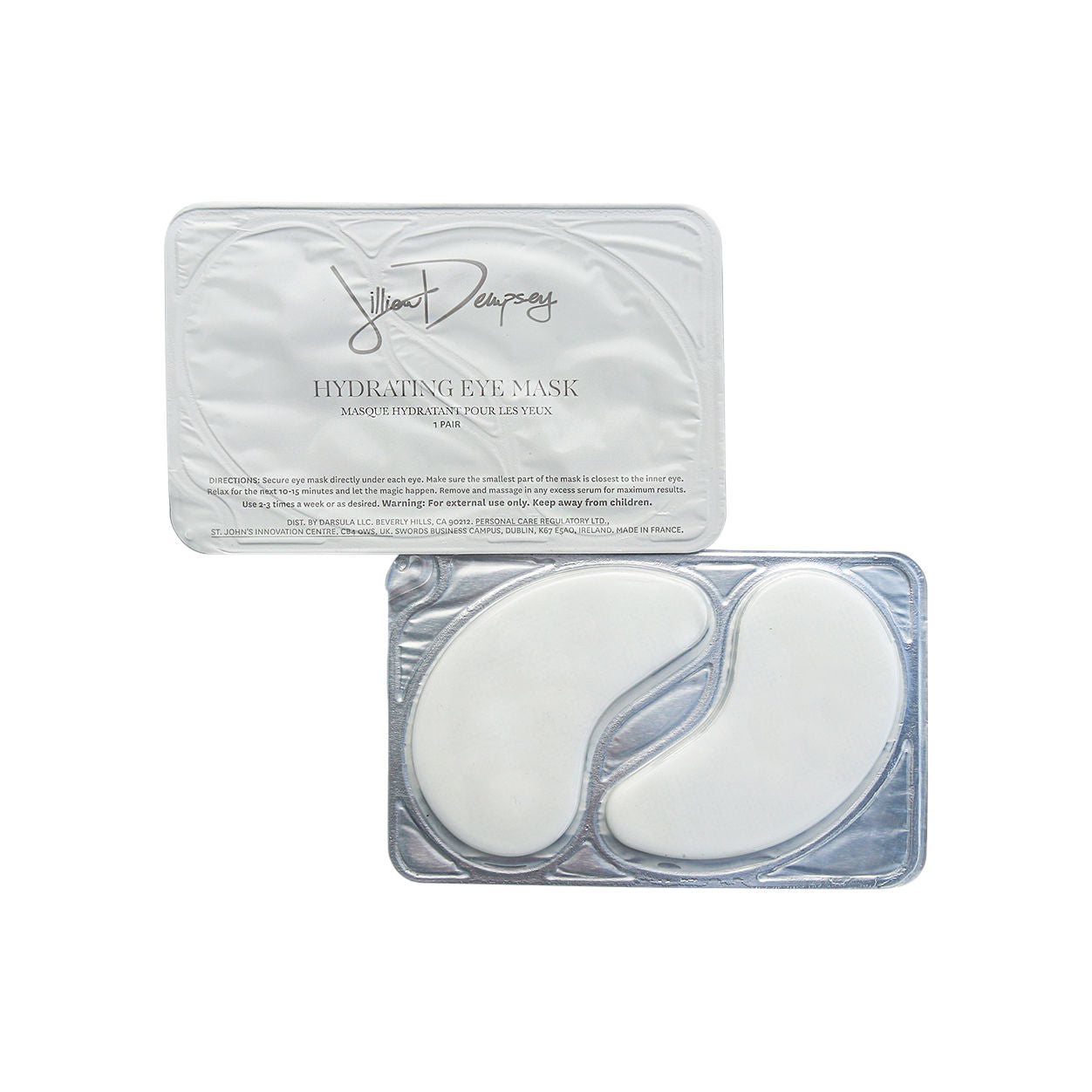 Hydrating Eye Masks for Dark Circles & Puffiness - Cooling Gel Under Eye Patches for Skin Care & Relaxation - Perfect for Travel, Spa & Nighttime Skincare Routine