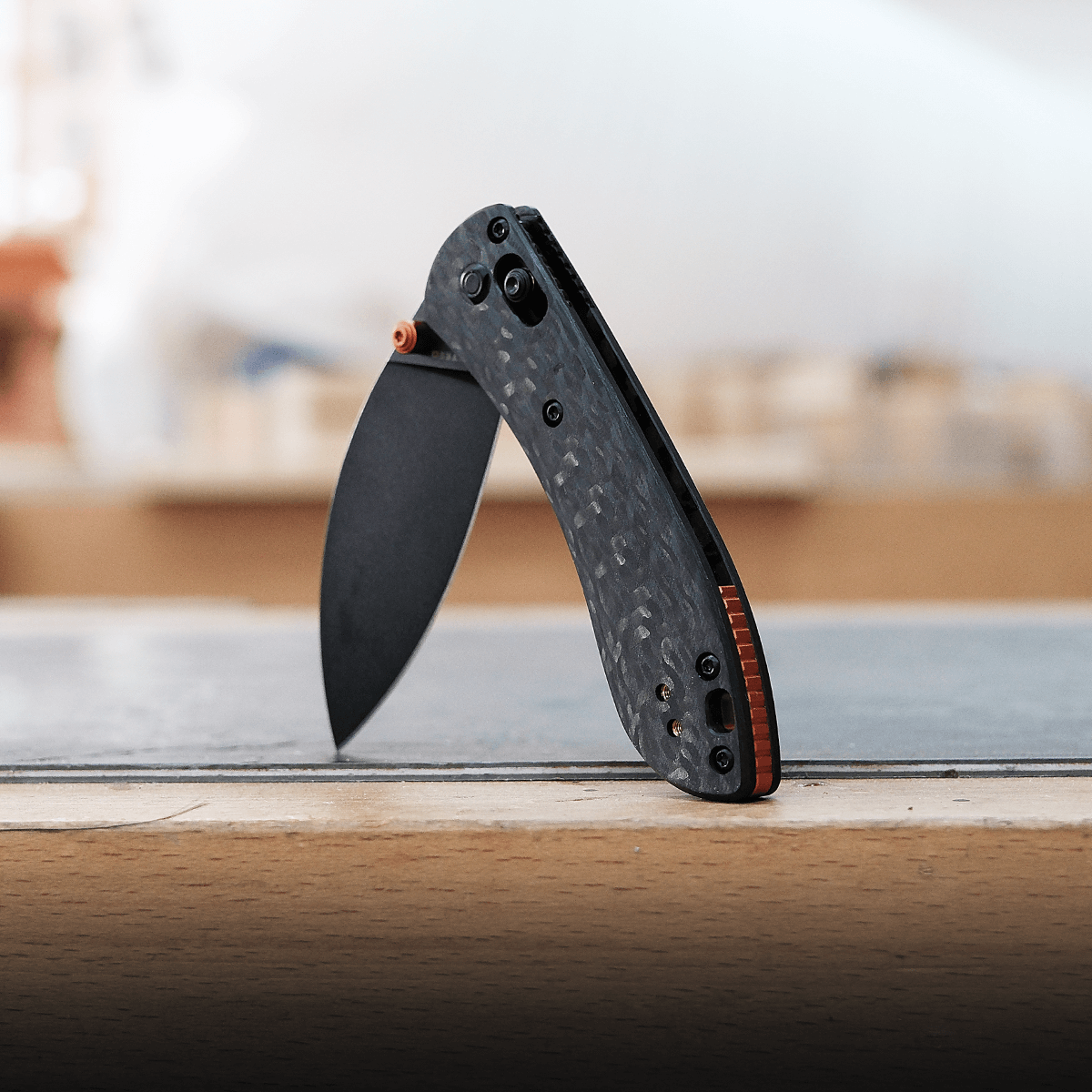 Premium Mini Nightshade Shilin Cutter - Crossbar Lock Folding Knife with 2.6
