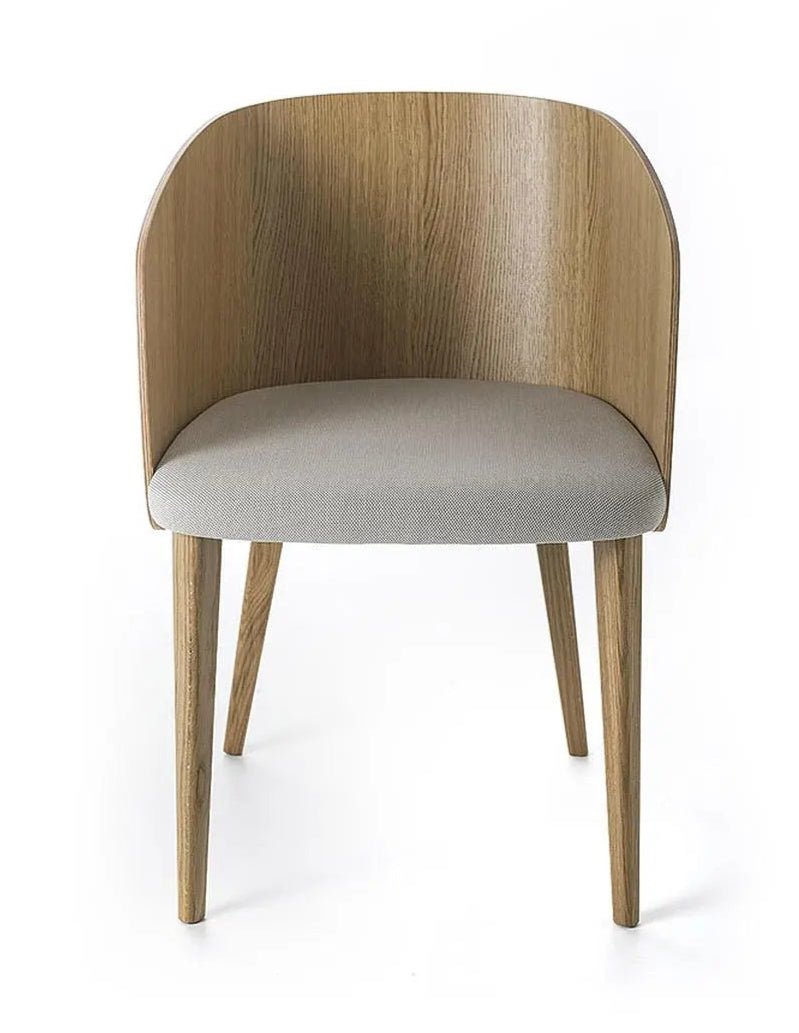 Bross Shell Armchair - Modern Lounge Chair for Living Room, Bedroom & Office - Comfortable & Stylish Seating Furniture