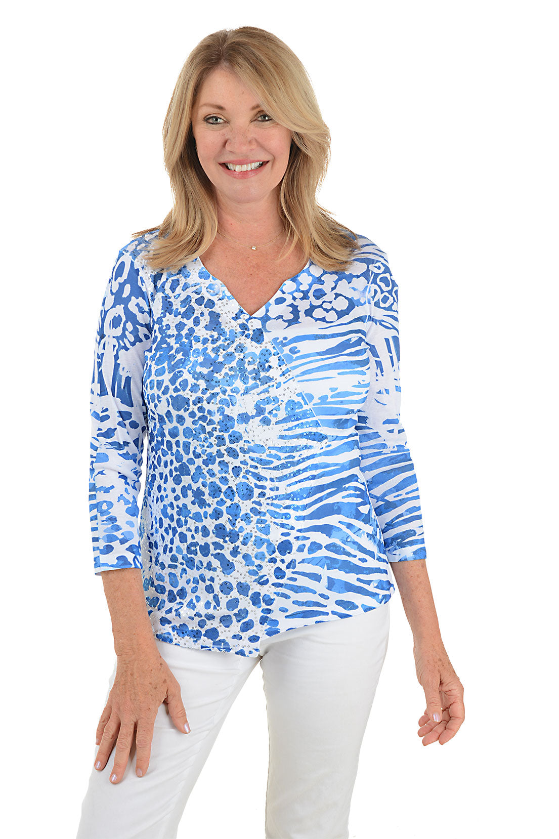 BLUE WHITE