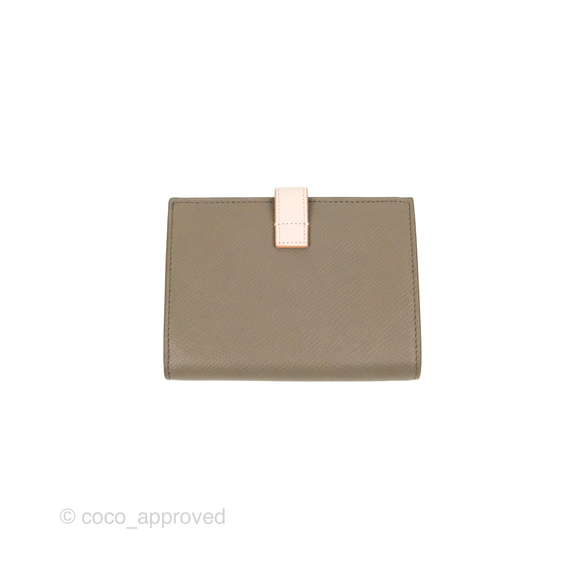 Celine Medium Wallet in Grained Leather - Taupe Color | Stylish & Durable for Everyday Use & Travel