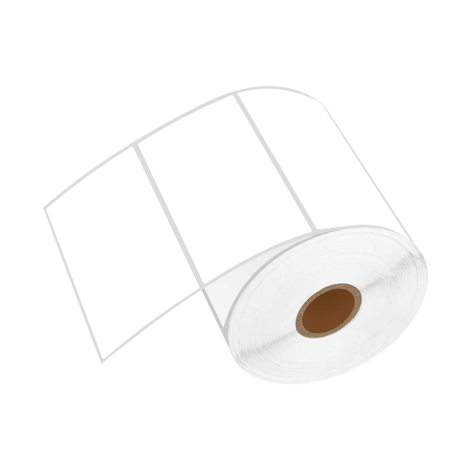 8 Rolls (810 Labels/Roll) Brother RDS03U1 Compatible White Paper Labels - 4