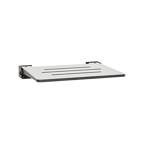 Light Grat Seat Top With Matte Black Frame