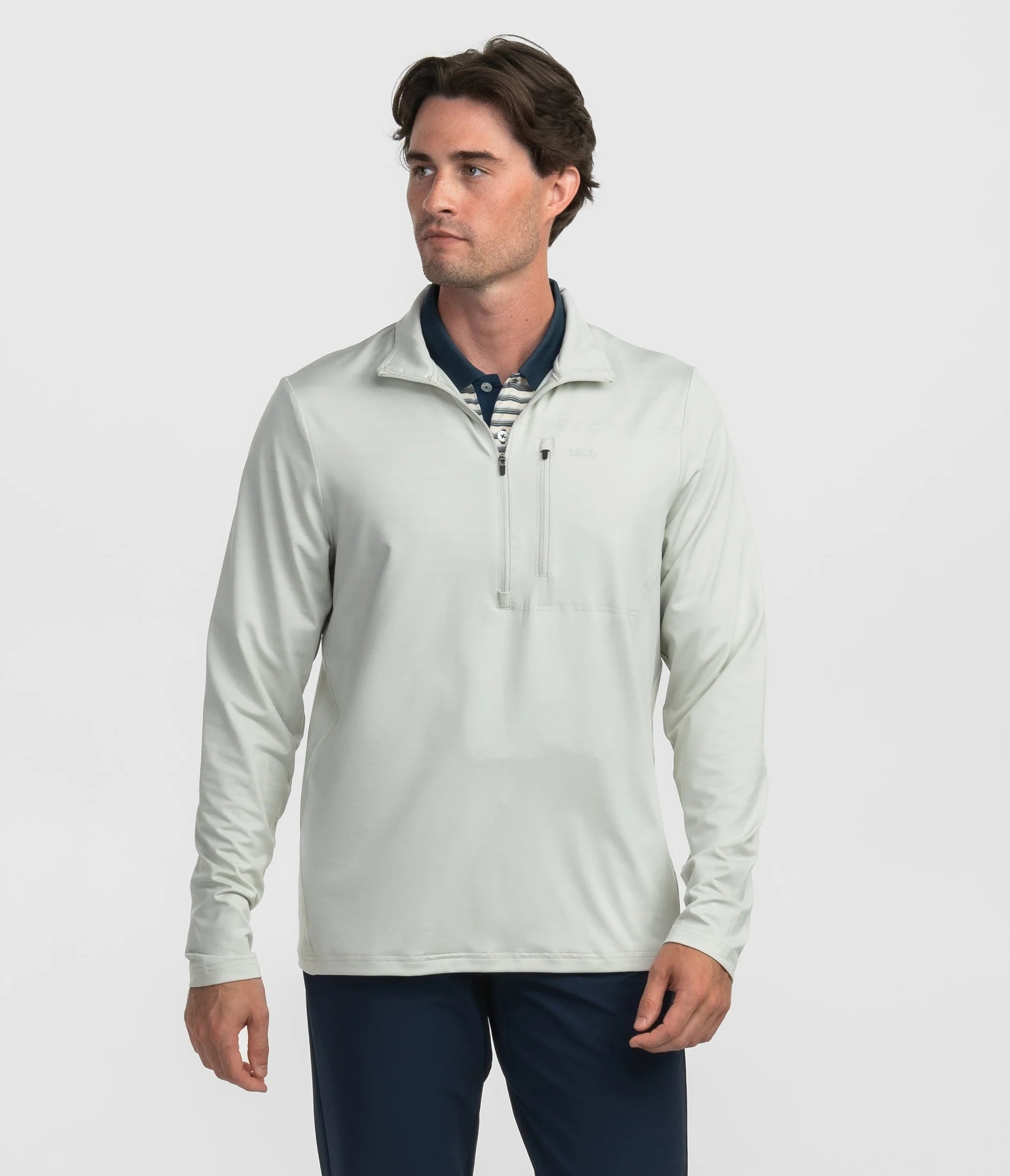 Cart Club Performance Pullover - Off White Color - Lightweight & Breathable Workout Hoodie for Gym, Running & Casual Wear