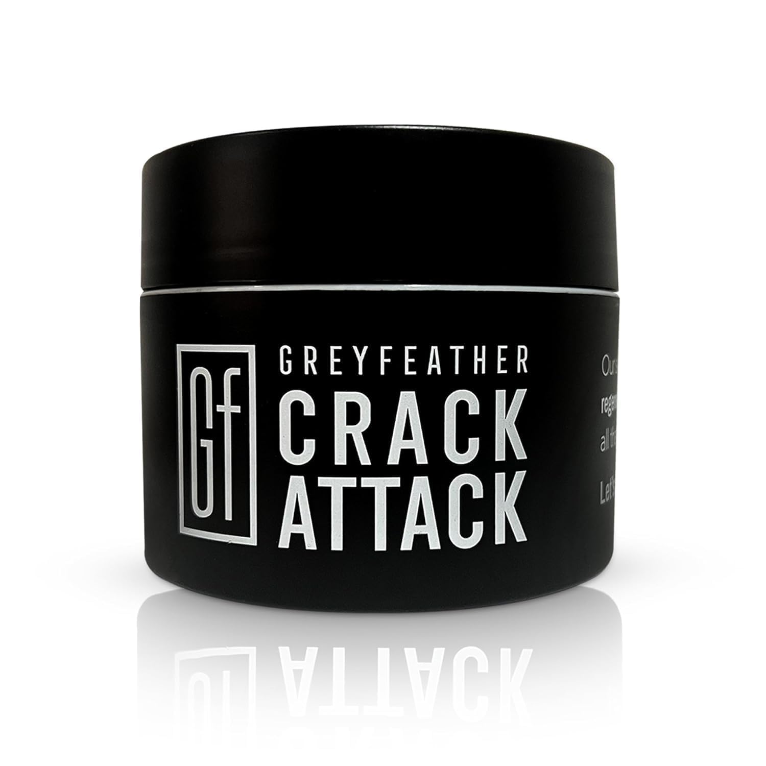Greyfeather Crack Attack Hand & Foot Repair Cream - 4 Oz Moisturizing Treatment for Dry, Cracked Skin - Travel Size for On-the-Go Relief - Perfect Gift for Mother's Day, Valentine's & Christmas (Great for Winter Skin Care & Daily Hydration)