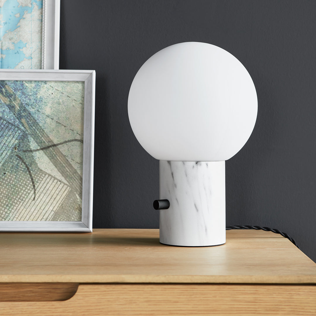 Callisto Table Lamp - Modern LED Desk Light with Adjustable Brightness for Home Office, Bedroom & Living Room Decor