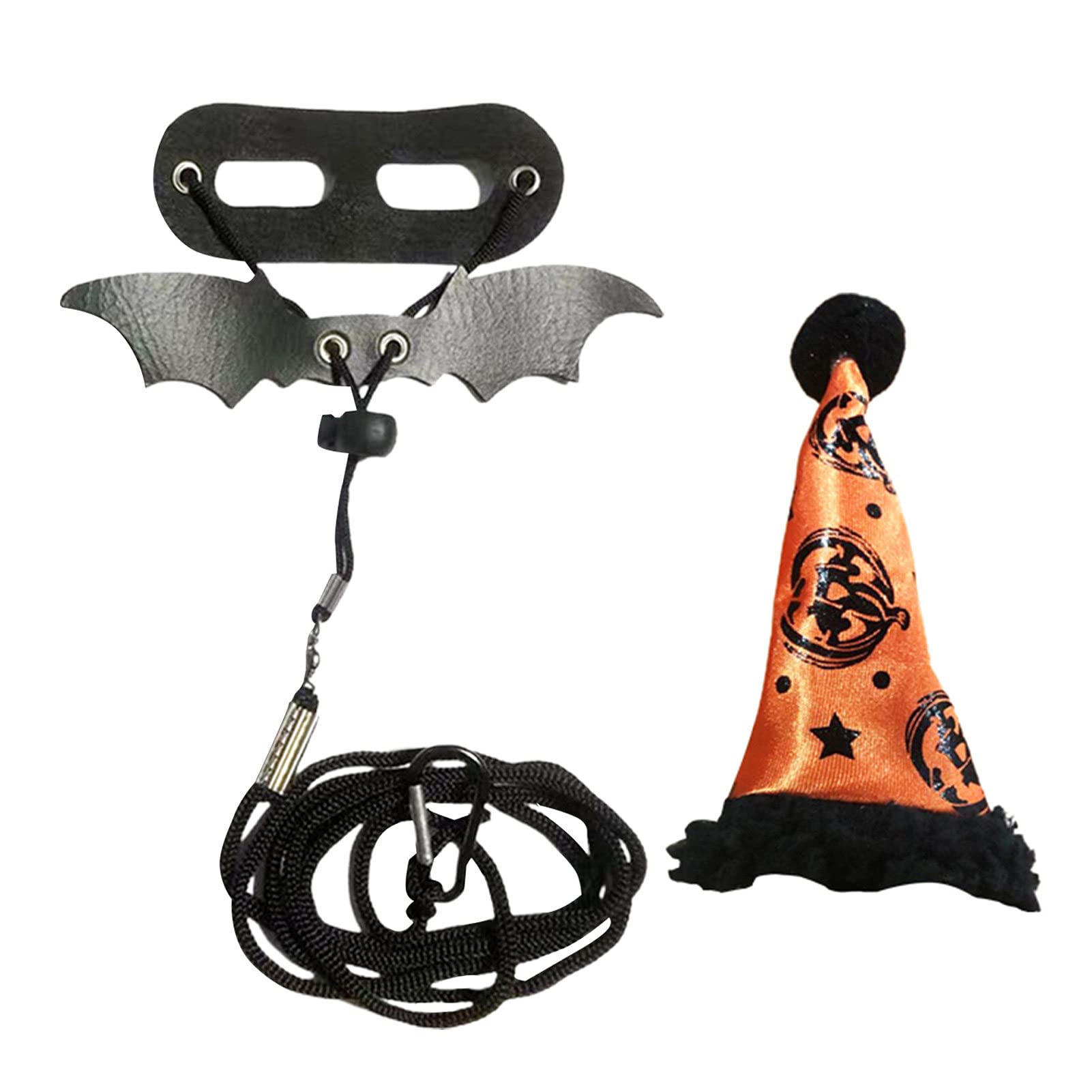 Adjustable Bearded Dragon Harness & Leash Set - Faux Leather Lizard Traction Rope for Small Animals - Comfortable Halloween Pet Costume Accessories - Perfect for Outdoor Adventures, Costume Parties & Reptile Enthusiasts