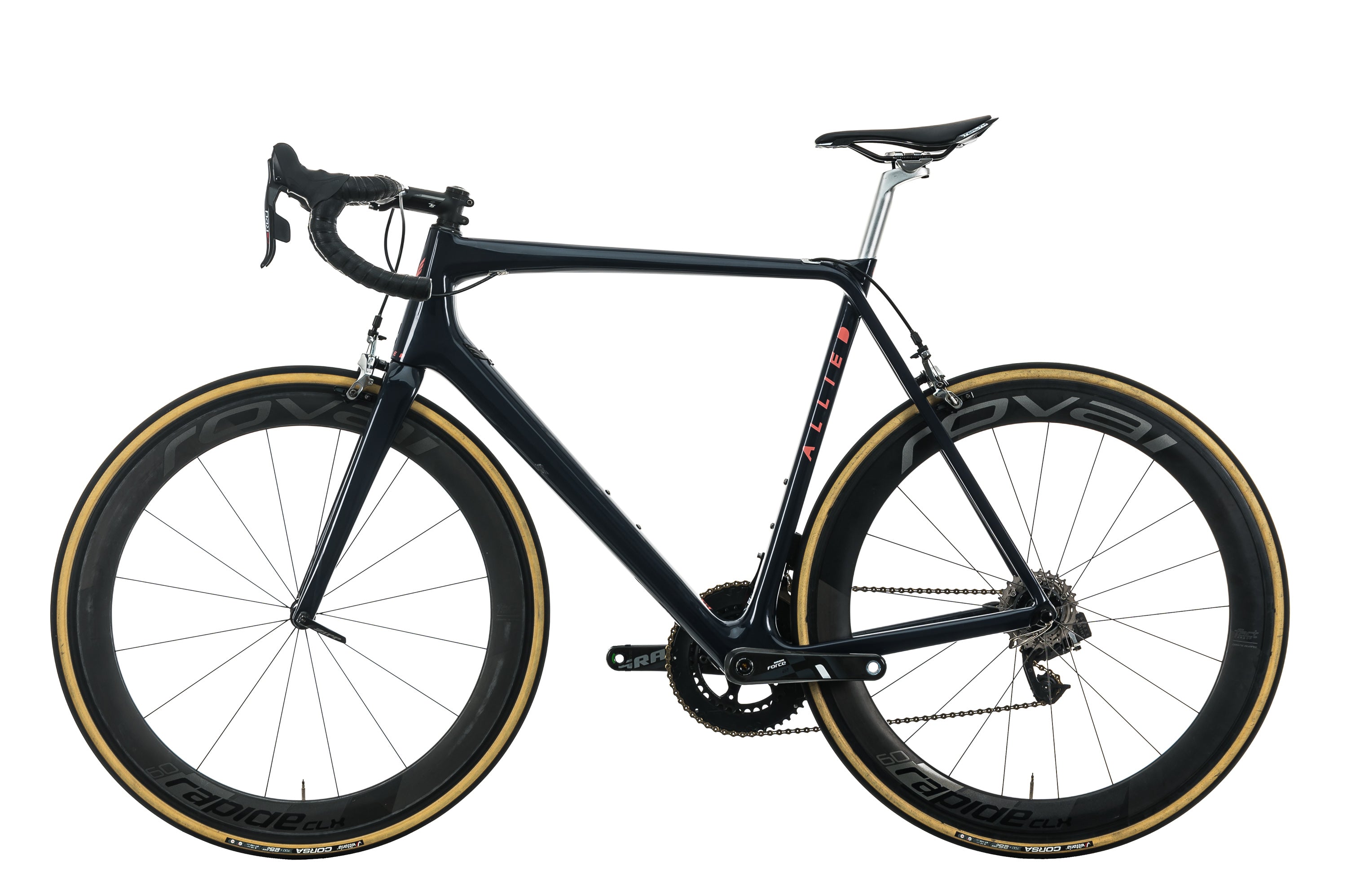 Allied Alfa SRAM Red Road Bike - 58cm Carbon Frame Racing Bicycle for Men | Perfect for Competitive Cycling & Endurance Training