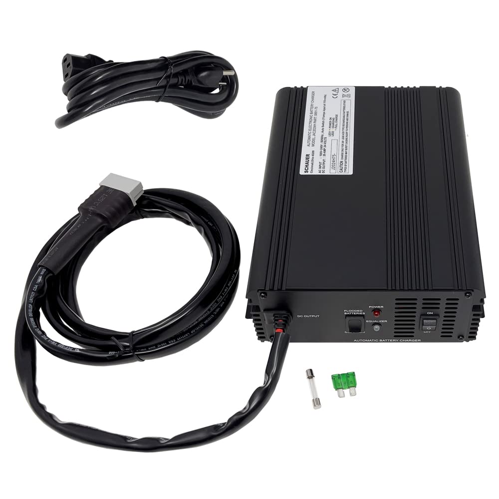 Commercial-Grade 24V 20A Automatic Battery Charger (JAC2024H) - Perfect for Trucks, Boats, RVs & Heavy Equipment Maintenance