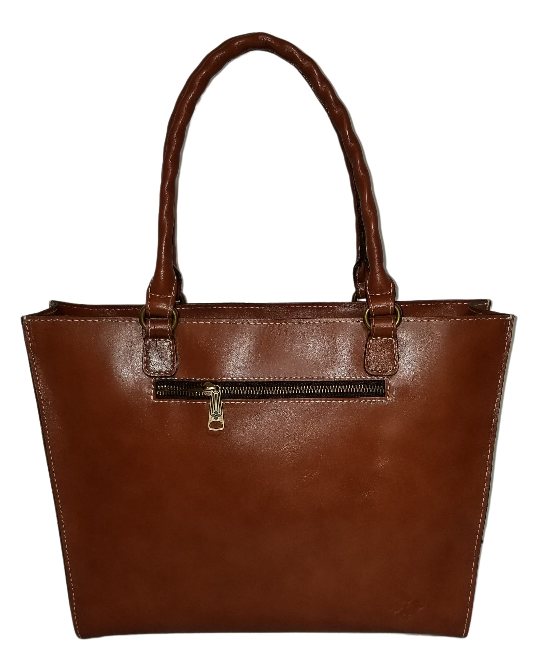 Patricia Nash Genuine Leather Tooled Zancana Tote Bag - Florence Collection - Stylish Women's Handbag for Work, Travel & Everyday Use