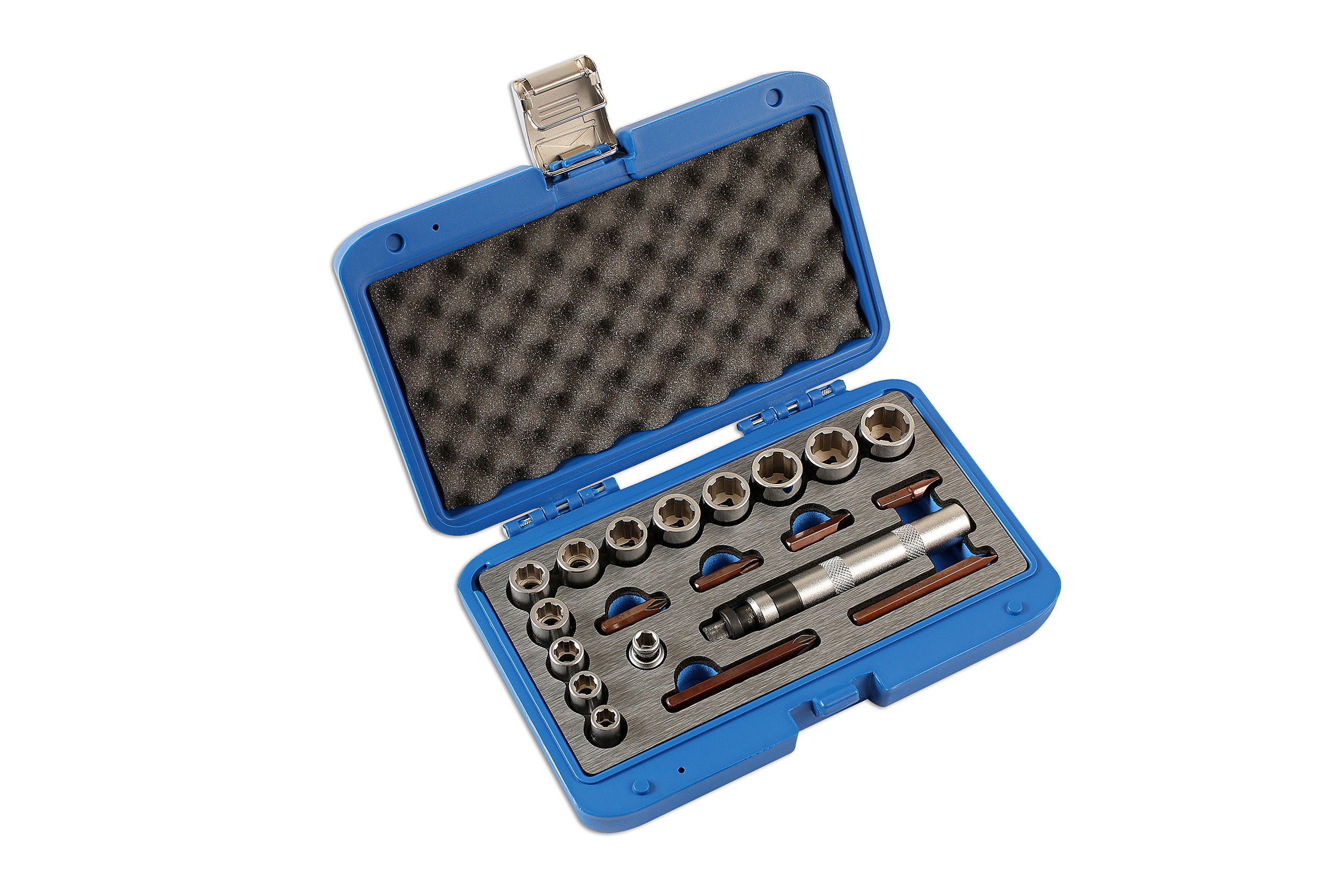 Laser 6219 Damaged Nut and Screw Remover Tool - Extract Stripped, Broken or Rusted Bolts Easily - Perfect for Automotive Repair, Plumbing and DIY Home Maintenance