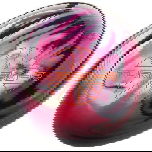 Ebonite Turbo/R Pink Black White Bowling Ball - High Performance for Strikes & Spares | Perfect for League Play & Tournaments