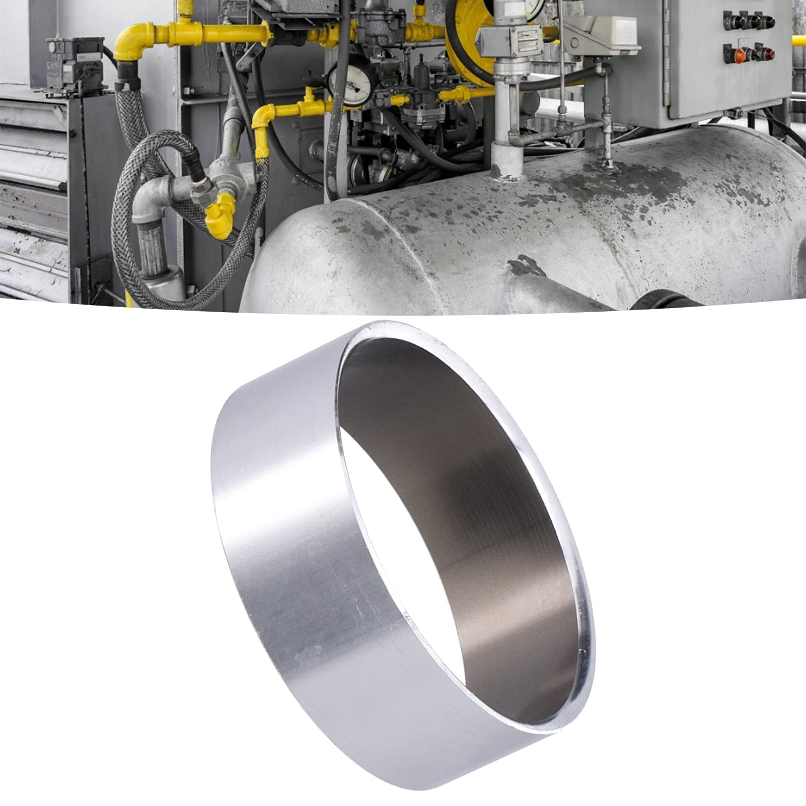 High Strength Cylinder Sleeves Replacement for 550W Air Compressor - Durable & Easy to Install - Precision Machined Standard Size - Ideal for Industrial, Automotive & DIY Air Compressor Repairs