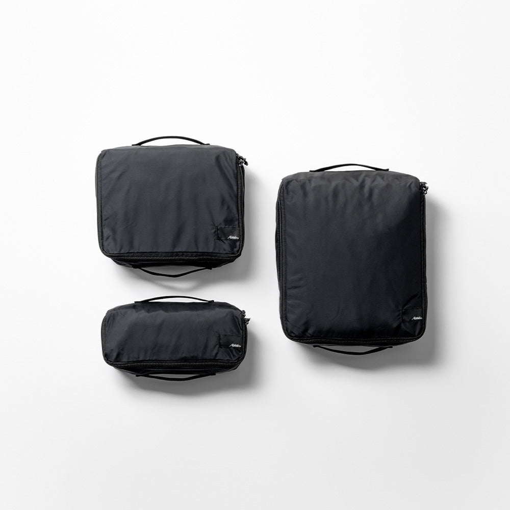 Matador Packing Cube Set - 3-Piece Lightweight Travel Organizer for Luggage & Backpack | Perfect for Business Trips, Vacations & Camping Gear Organization