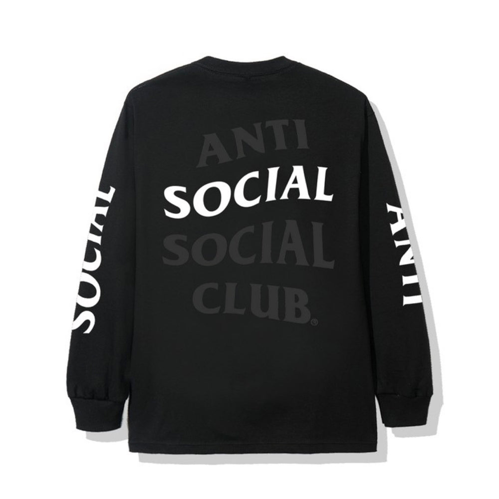 ASSC Anti Social Social Club Black Long Sleeve T-Shirt for Men - Streetwear Fashion, Casual Wear & Urban Style Outfits