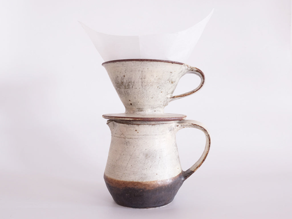 Premium Takahiro Manome Ceramic Coffee Dripper - Handcrafted Pour Over Coffee Maker for Specialty Brewing | Perfect for Home Baristas & Coffee Enthusiasts | Ideal for Slow Morning Brews & Coffee Tasting Sessions