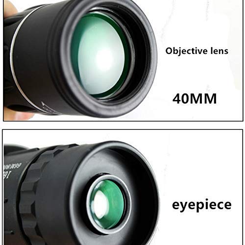 16x52 High Power Monocular Telescope with Dual Focus - 66M/8000M Long Range for Astronomy, Bird Watching, Hiking & Travel - Compact & Portable for Outdoor Adventures