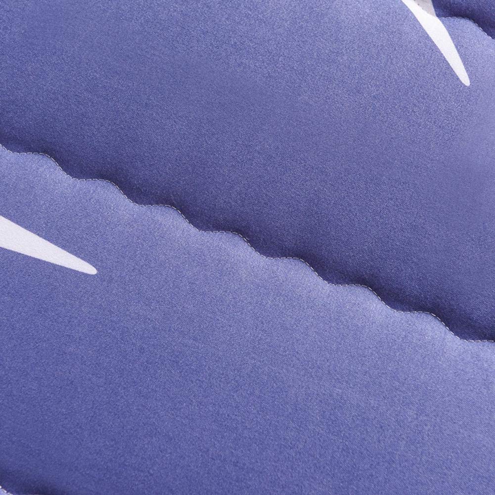 Foldable Non-Slip Mattress - Breathable Tatami Bed Mat, Thick & Soft King Size Futon with Skin-Friendly Design (Blue) - Perfect for Guest Beds, Dorm Rooms, Floor Sleeping & Camping