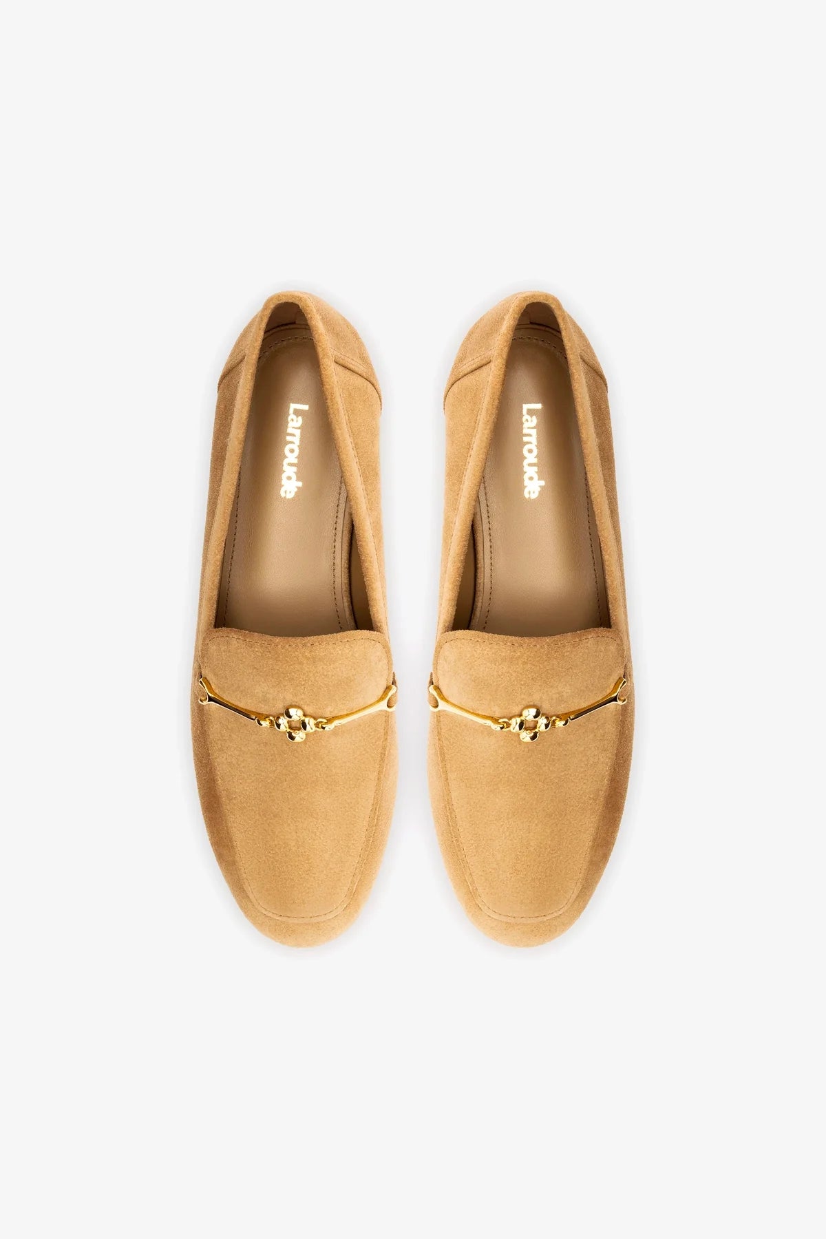 Katherine Women's Peanut Suede Loafers - Comfortable Slip-On Shoes for Work, Office & Casual Outfits