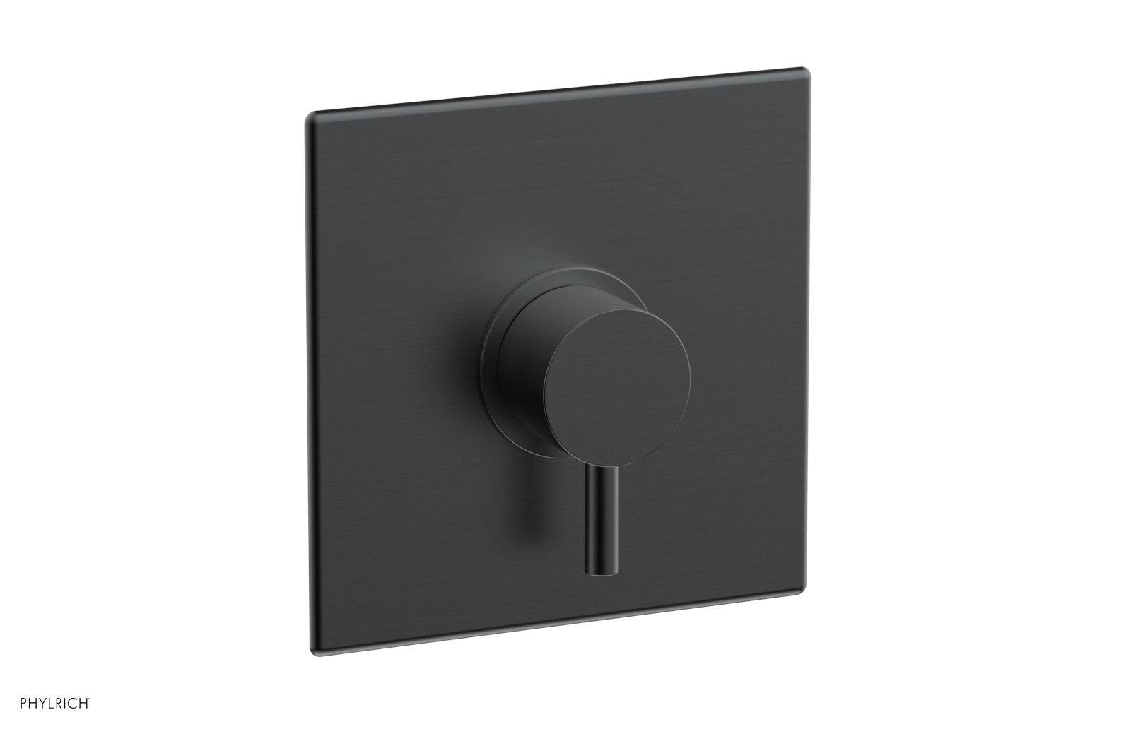 BASIC II Pressure Balance Square Shower Plate & Lever Handle Trim Kit - 4