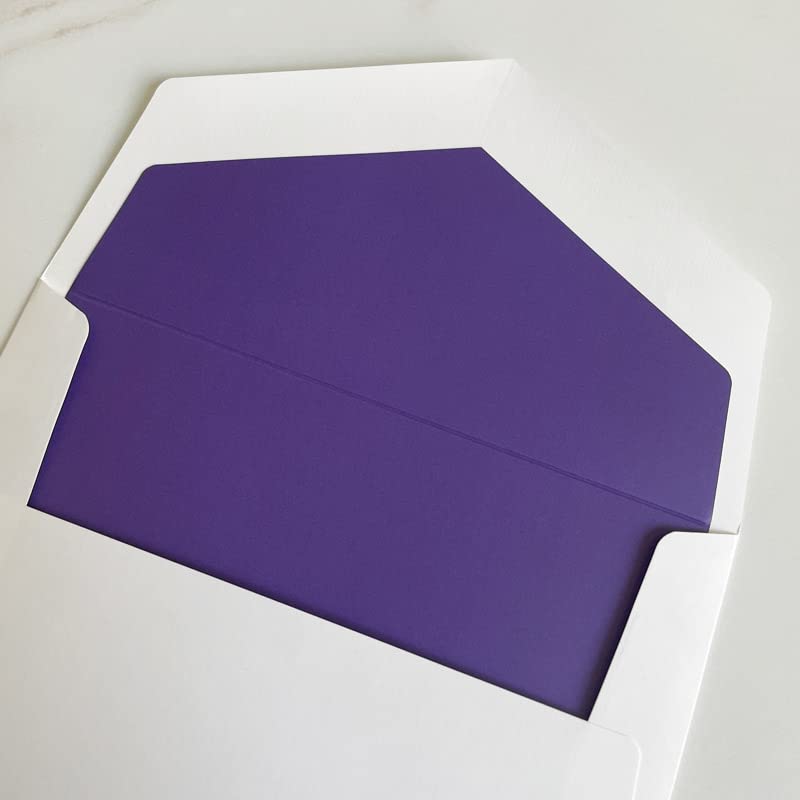 Elegant Embossed Flat Cards - Custom Personalized Stationery for Weddings, Invitations & Special Occasions