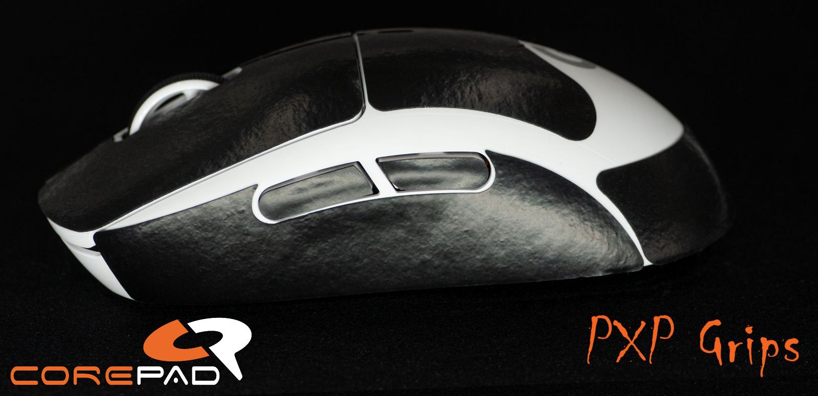Corepad PXP Grips for Logitech G Pro X Superlight & Superlight 2 - Premium Mouse Grip Tape for Enhanced Gaming Control - Perfect for FPS, MOBA & Esports Players