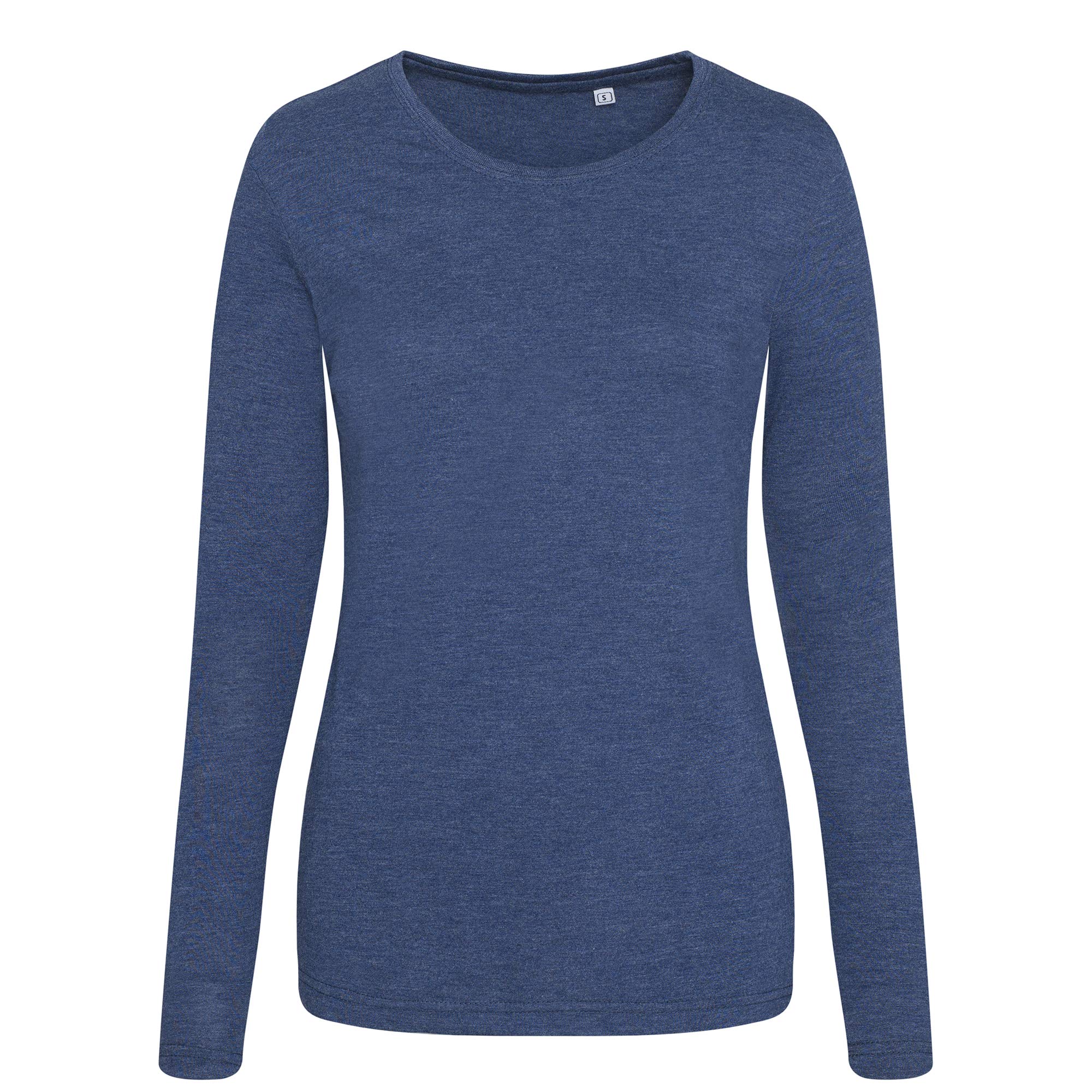 Women's Long Sleeve Tri-Blend T-Shirt - Soft Comfort Fit Casual Top for Everyday Wear | Perfect for Work, Lounge & Outdoor Activities