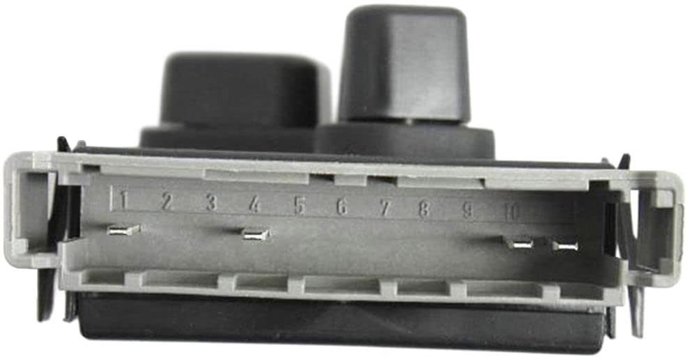 Chrysler 56049431AD Power Seat Switch Replacement - Compatible with Dodge Ram 1500 2500 3500 - Driver Side Front Seat Control - Perfect for Car Interior Repair & Upgrade