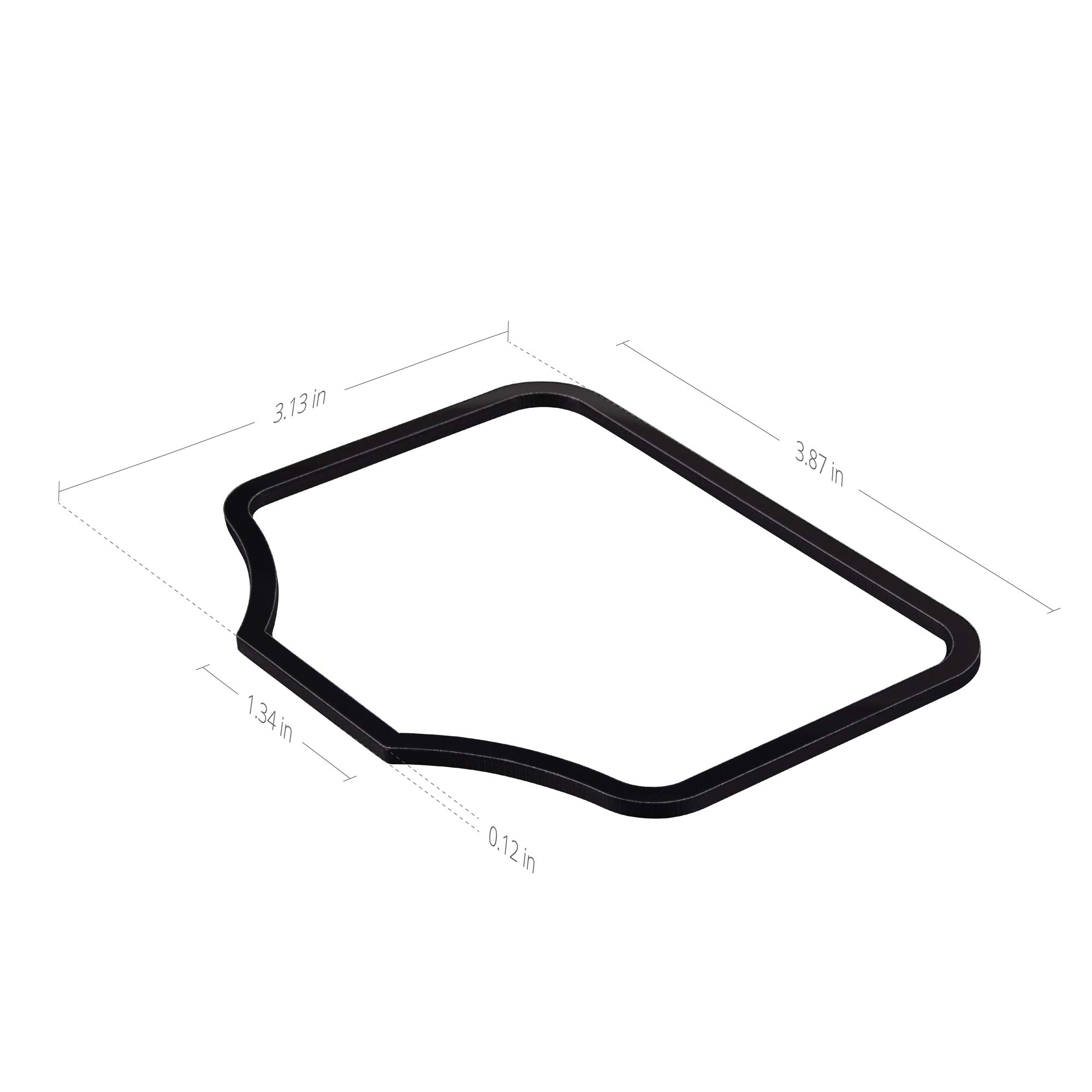OzniumX Tesla Model 3 Key Card Holder - Secure Anti-Slip Frame for Key Card | Perfect for Tesla Owners to Prevent Lost Cards While Driving or Parking