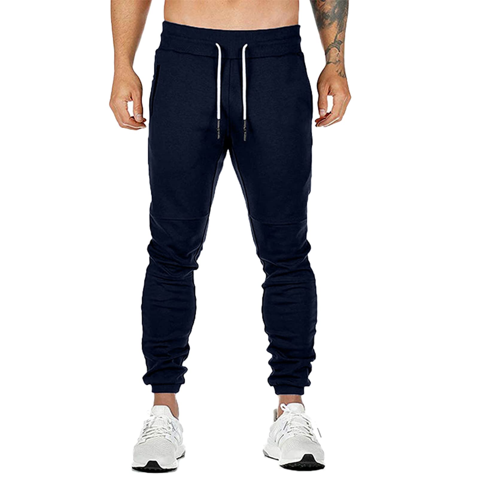 **Men's Athletic Joggers Pants - Comfortable Sweatpants for Running, Gym & Casual Wear - Lightweight Fitness Trousers for Workout & Lounge**